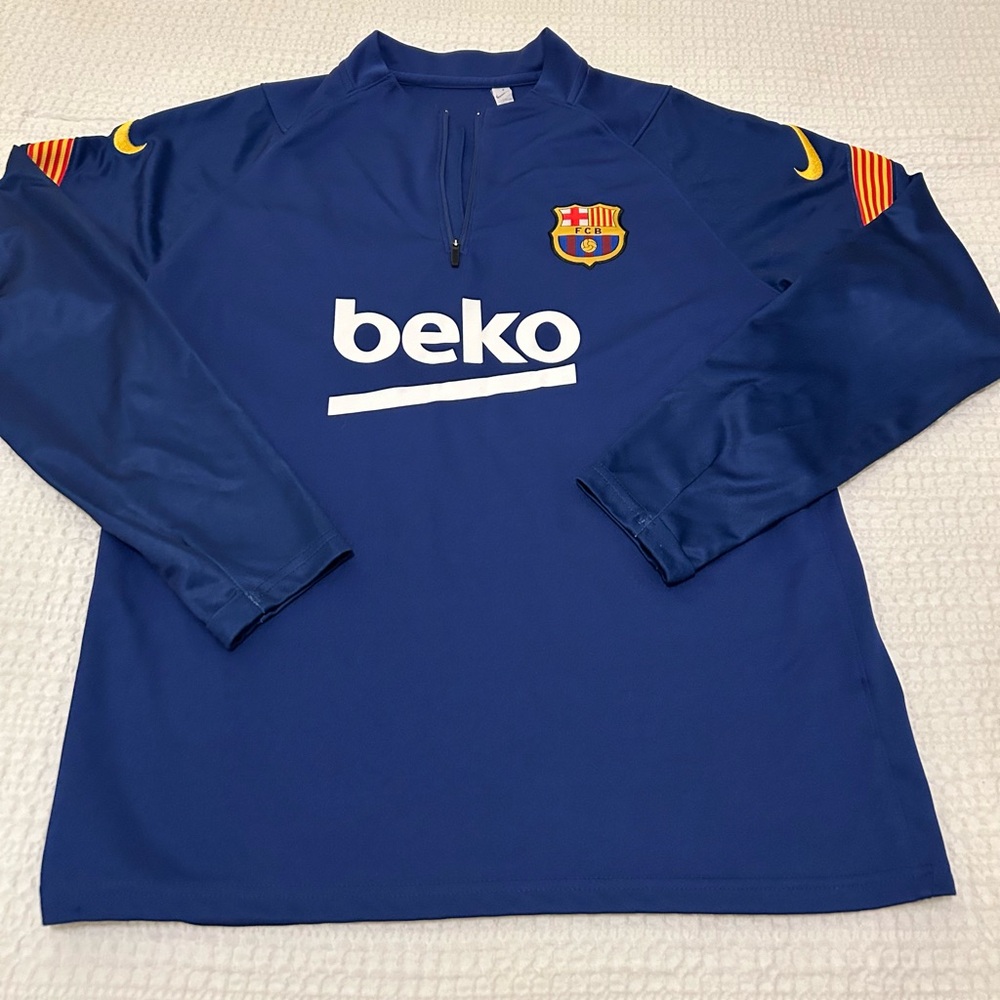 Barcelona Barca 2020 football training jacket Nike size Medium